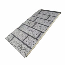 Polyurethane Sandwich Panel Wall Heat Resistant Insulation Board Cladding Panel Pu Exterior Wall Decoration/outdoor Modern 380mm